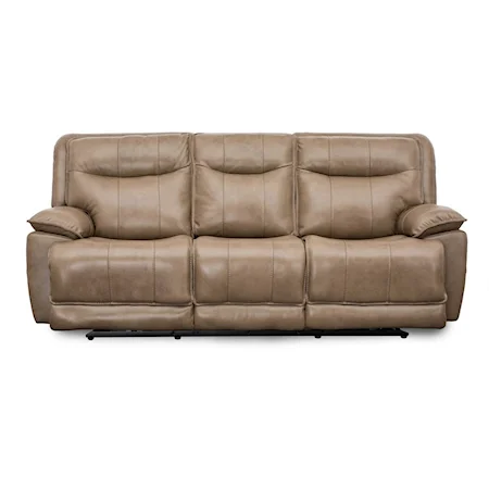 Power Reclining Sofa with Pillow Arms